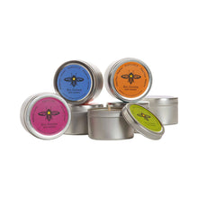 Load image into Gallery viewer, Beeswax Aromatherapy Tins: Single (1.7 oz) / Therapeutic aromatherapy blends
