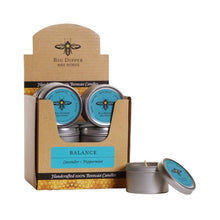 Load image into Gallery viewer, Beeswax Aromatherapy Tins: Single (1.7 oz) / Therapeutic aromatherapy blends
